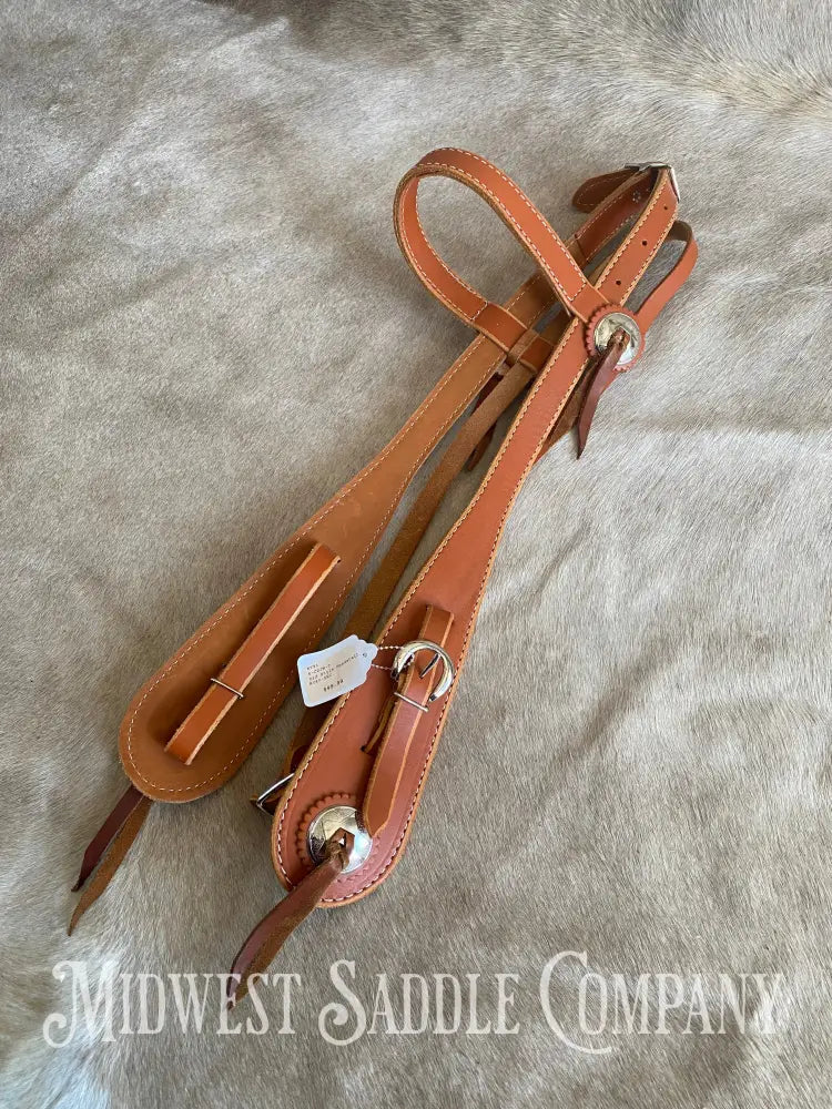 Old Timer Western Browband Bridle - Antique Vintage Cowboy Style Draft Size Bridles & Headstalls