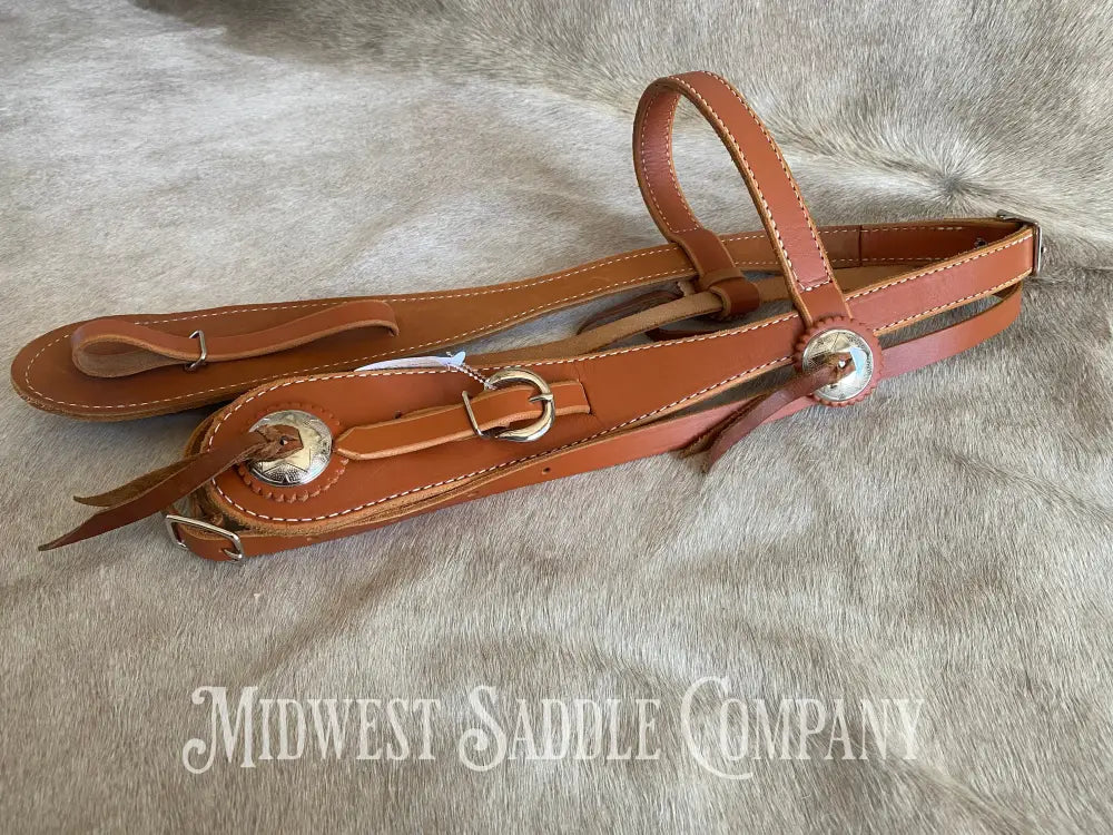 Old Timer Western Browband Bridle - Antique Vintage Cowboy Style Horse Size Bridles & Headstalls