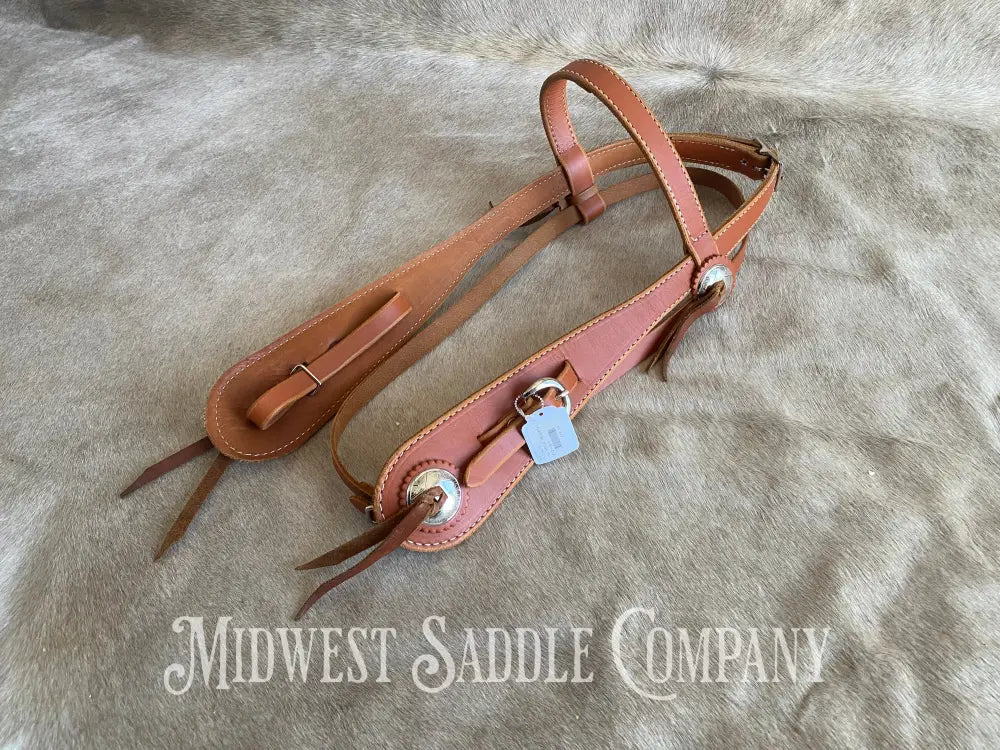 Old Timer Western Browband Bridle - Antique Vintage Cowboy Style Horse Size Bridles & Headstalls