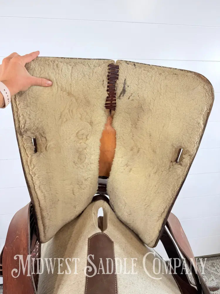 Ozark Leather Company Western Trail Saddle SQHB - Western Saddle