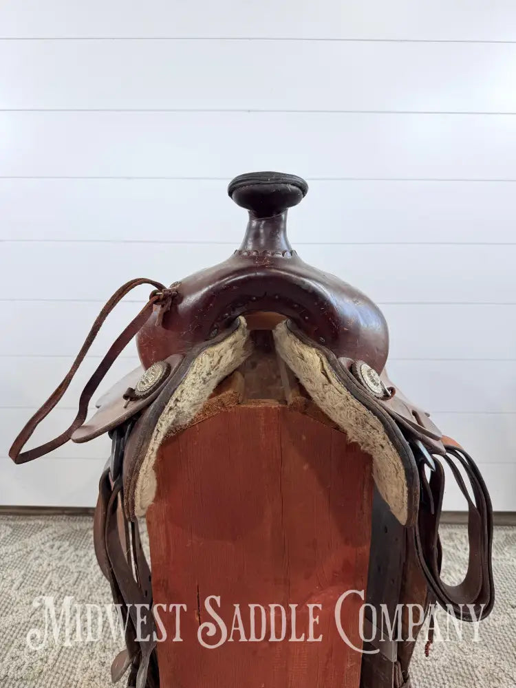 Ozark Leather Company Western Trail Saddle SQHB - Western Saddle