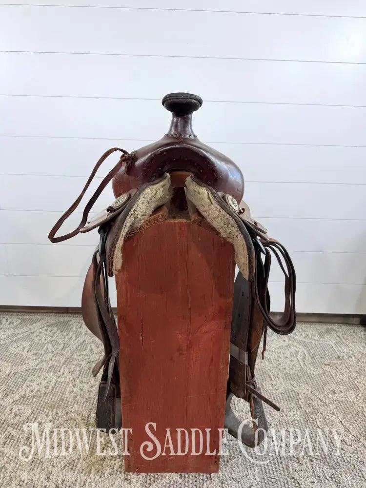 Ozark Leather Company Western Trail Saddle SQHB - Western Saddle