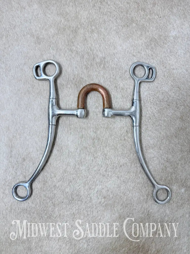 Partrade Metalab Correction Port with Copper Port Stainless Steel Horse Bit 5” - Bit