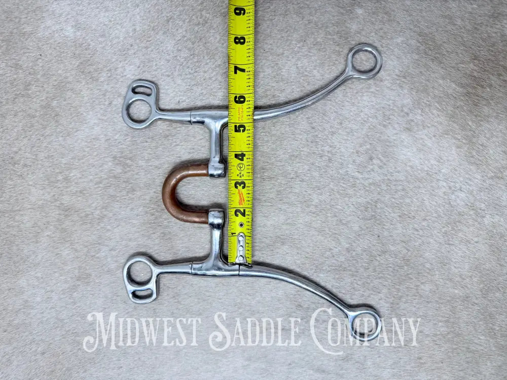 Partrade Metalab Correction Port with Copper Port Stainless Steel Horse Bit 5” - Bit