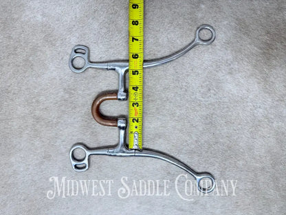 Partrade Metalab Correction Port with Copper Port Stainless Steel Horse Bit 5” - Bit