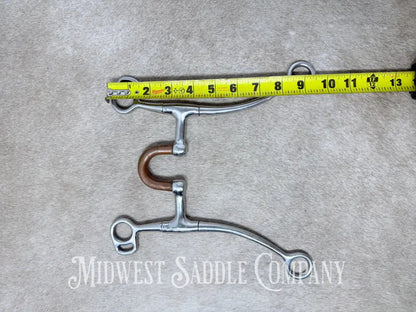 Partrade Metalab Correction Port with Copper Port Stainless Steel Horse Bit 5” - Bit