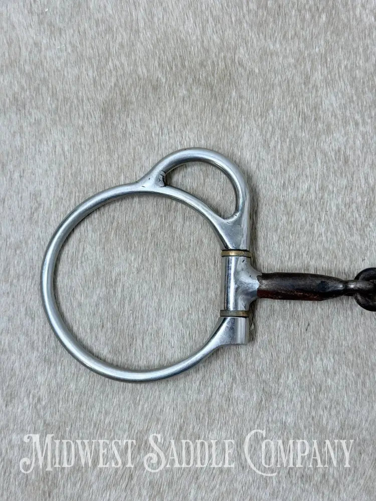 Reinsman 3 Piece Copper Roller Snaffle Dee 5” - Bit
