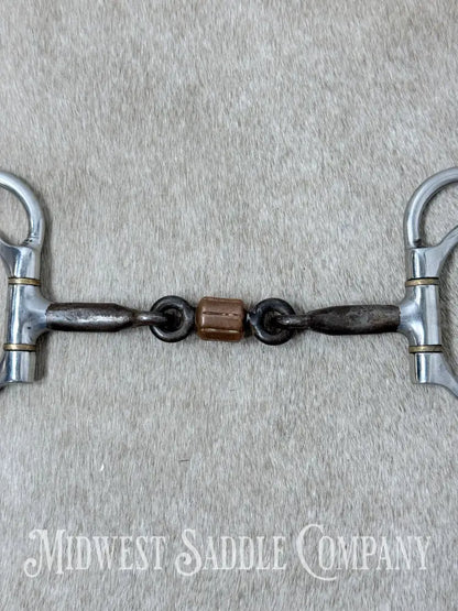 Reinsman 3 Piece Copper Roller Snaffle Dee 5” - Bit