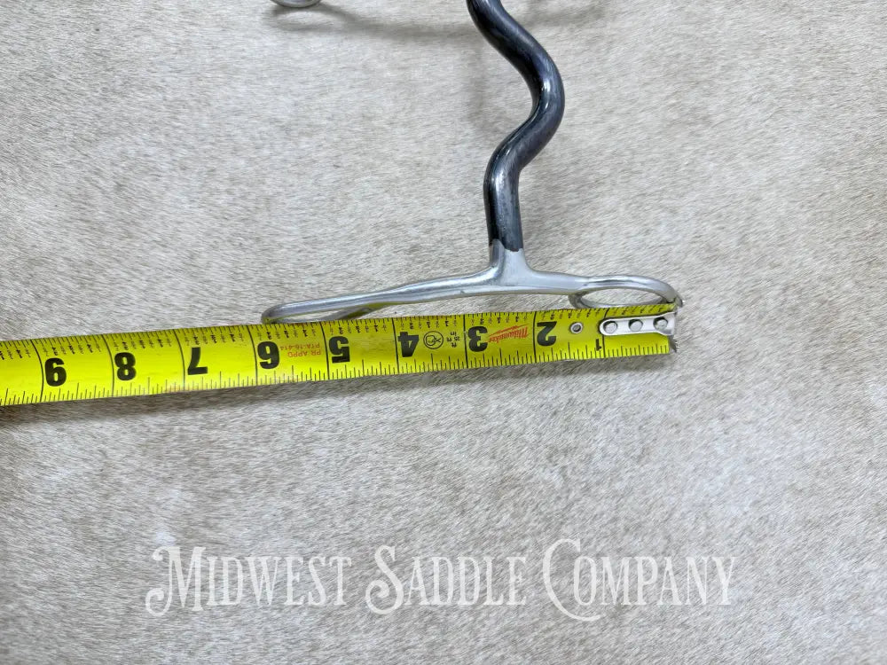 Reinsman Grazer with Solid Port Curb Bit 5” - Bit