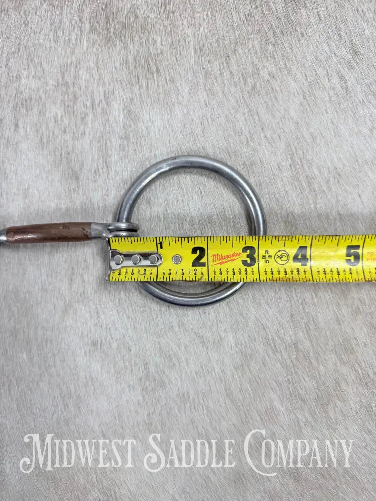 Reinsman Stage A Traditional Loose O Ring Copper Snaffle Bit Bit