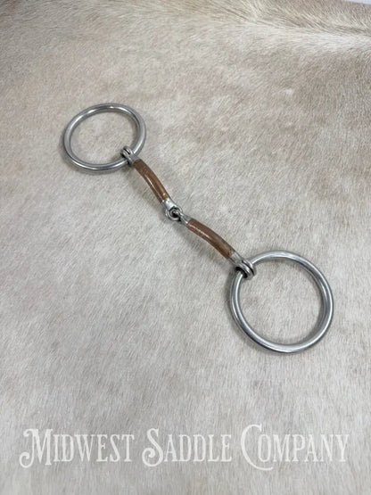 Reinsman Stage A Traditional Loose O Ring Copper Snaffle Bit Bit