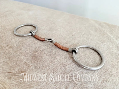 Reinsman Traditional Loose O-Ring Copper Snaffle Bit Bit