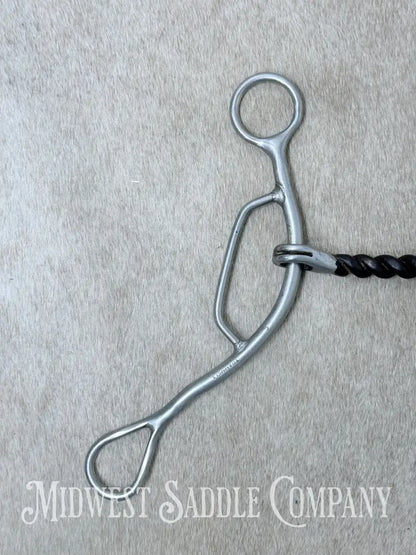 Ricky Trammel Sweet Iron Twisted Wire Lift Gag Bit 4.75” - Bit