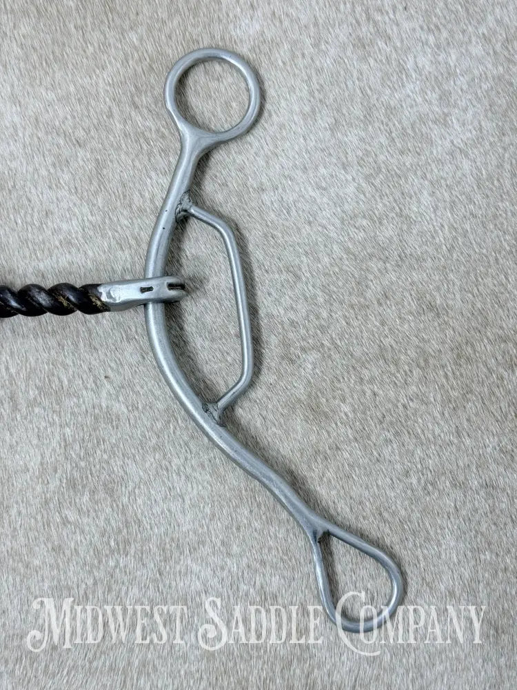 Ricky Trammel Sweet Iron Twisted Wire Lift Gag Bit 4.75” - Bit