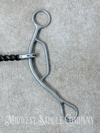 Ricky Trammel Sweet Iron Twisted Wire Lift Gag Bit 4.75” - Bit