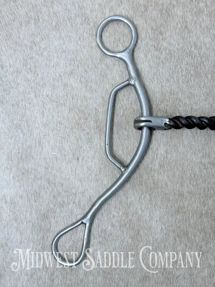 Ricky Trammel Sweet Iron Twisted Wire Lift Gag Bit 4.75” - Bit