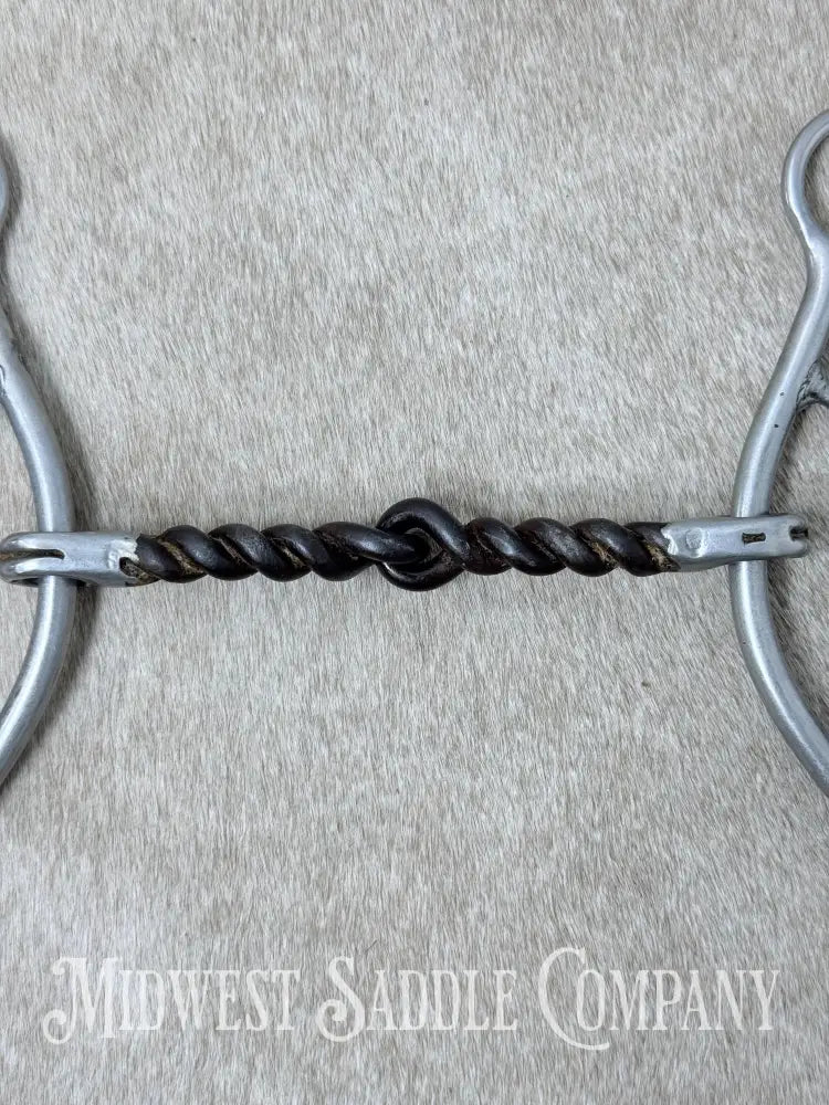 Ricky Trammel Sweet Iron Twisted Wire Lift Gag Bit 4.75” - Bit