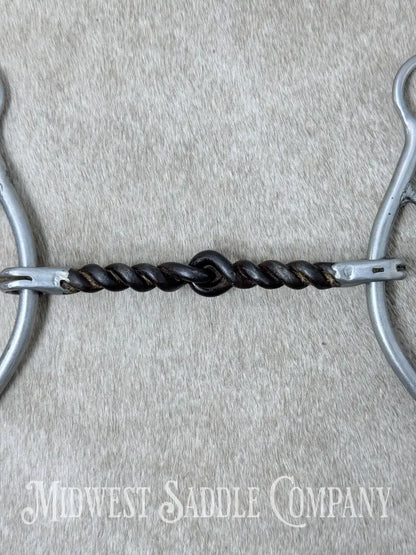 Ricky Trammel Sweet Iron Twisted Wire Lift Gag Bit 4.75” - Bit