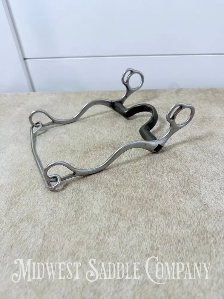 Roy Robinson Copper Medium Port Shank Horse Bit 5”