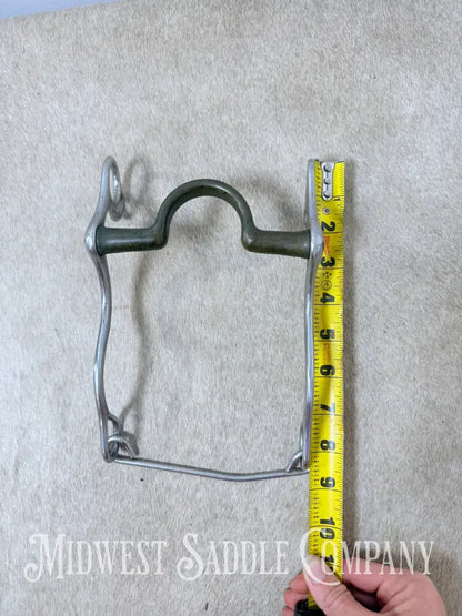 Roy Robinson Copper Medium Port Shank Horse Bit 5”