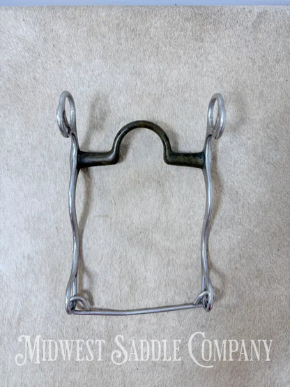 Roy Robinson Copper Medium Port Shank Horse Bit 5”