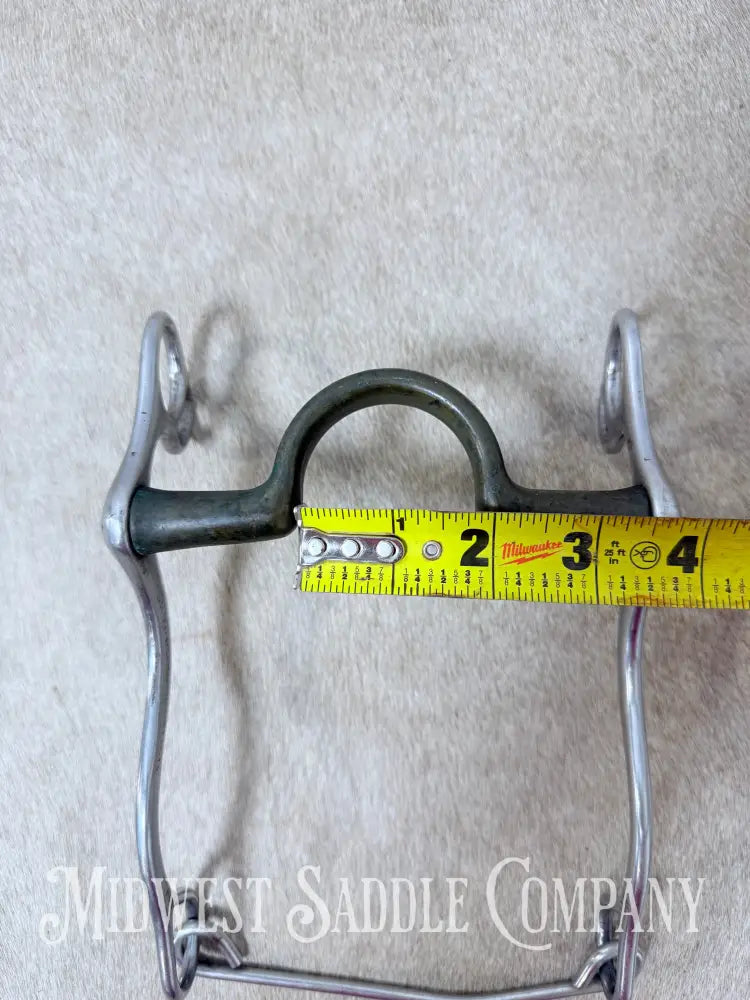 Roy Robinson Copper Medium Port Shank Horse Bit 5”