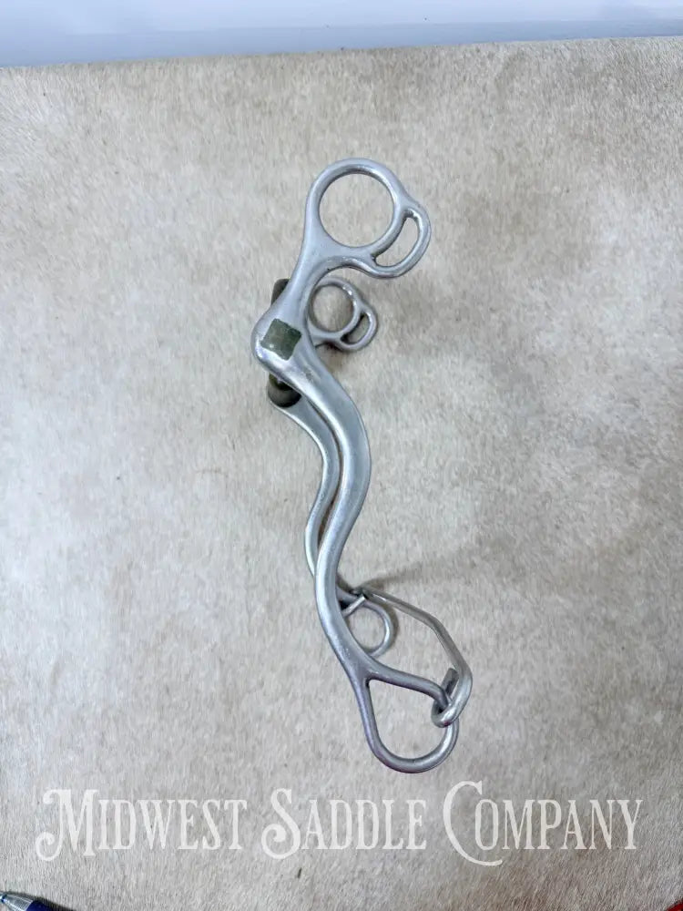 Roy Robinson Copper Medium Port Shank Horse Bit 5”