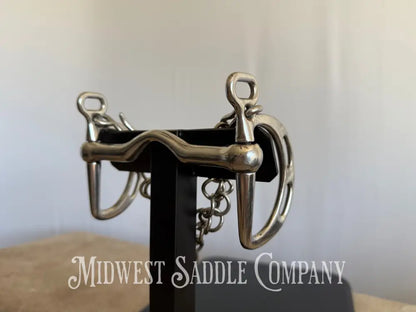 Slotted Cheek Port Mouth Kimberwick English Horse Bit Bit
