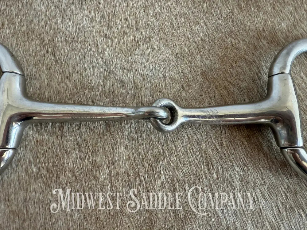 Stainless Steel Eggbutt Horse Snaffle Bit
