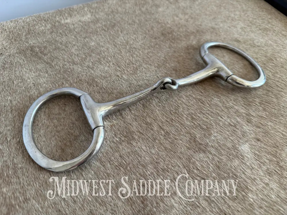 Stainless Steel Eggbutt Horse Snaffle Bit