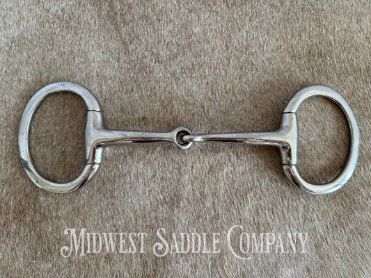 Stainless Steel Eggbutt Horse Snaffle Bit