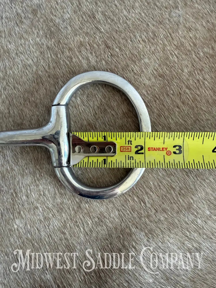 Stainless Steel Eggbutt Horse Snaffle Bit