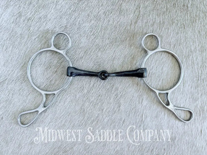 Stainless Steel Wonder Gag Bit Sweet Iron Mouth - 5” Bit