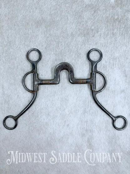 High Port Sweet Iron Loomis Shank Correction Bit 5”
