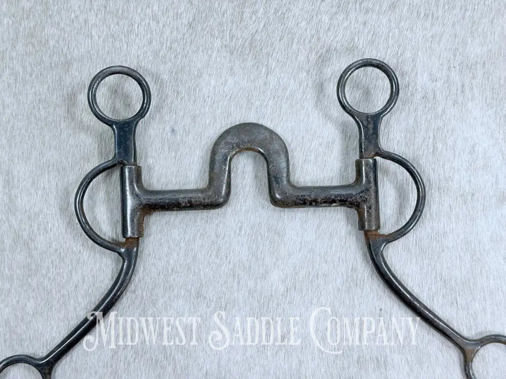 High Port Sweet Iron Loomis Shank Correction Bit 5”