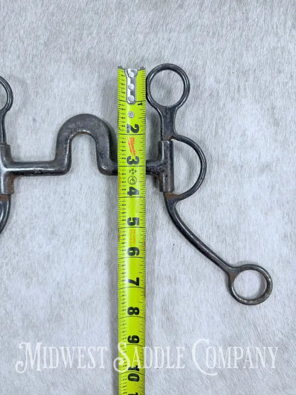 High Port Sweet Iron Loomis Shank Correction Bit 5”