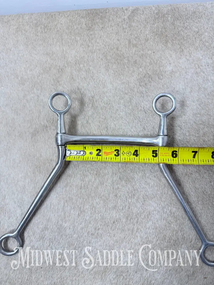 Tough-1 Mullen Mouth Reining Horse Bit 5” - Bit