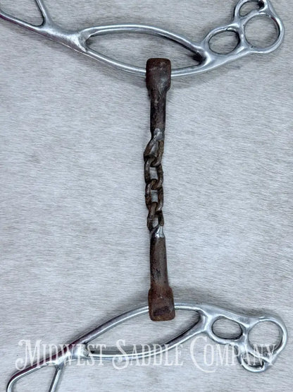 Trammell Connie Combs Barrel Racing Short Shank Gag Bit 5” Bit