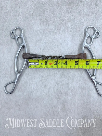 Trammell Connie Combs Barrel Racing Short Shank Gag Bit 5” Bit