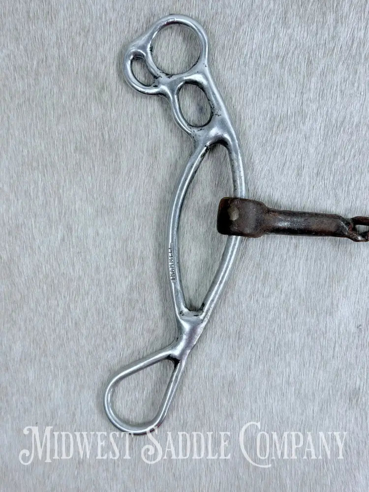 Trammell Connie Combs Barrel Racing Short Shank Gag Bit 5” Bit
