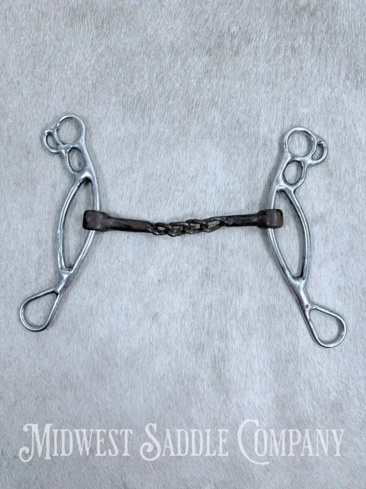 Trammell Connie Combs Barrel Racing Short Shank Gag Bit 5” Bit