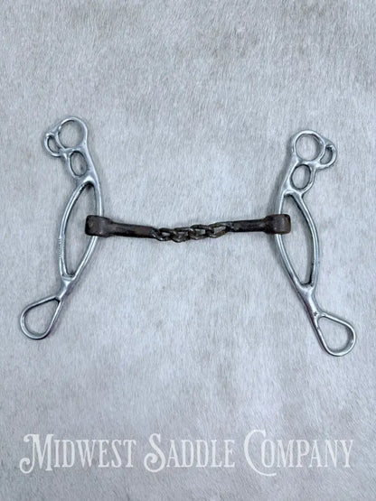 Trammell Connie Combs Barrel Racing Short Shank Gag Bit 5” Bit