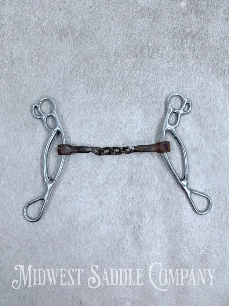 Trammell Connie Combs Barrel Racing Short Shank Gag Bit 5” Bit