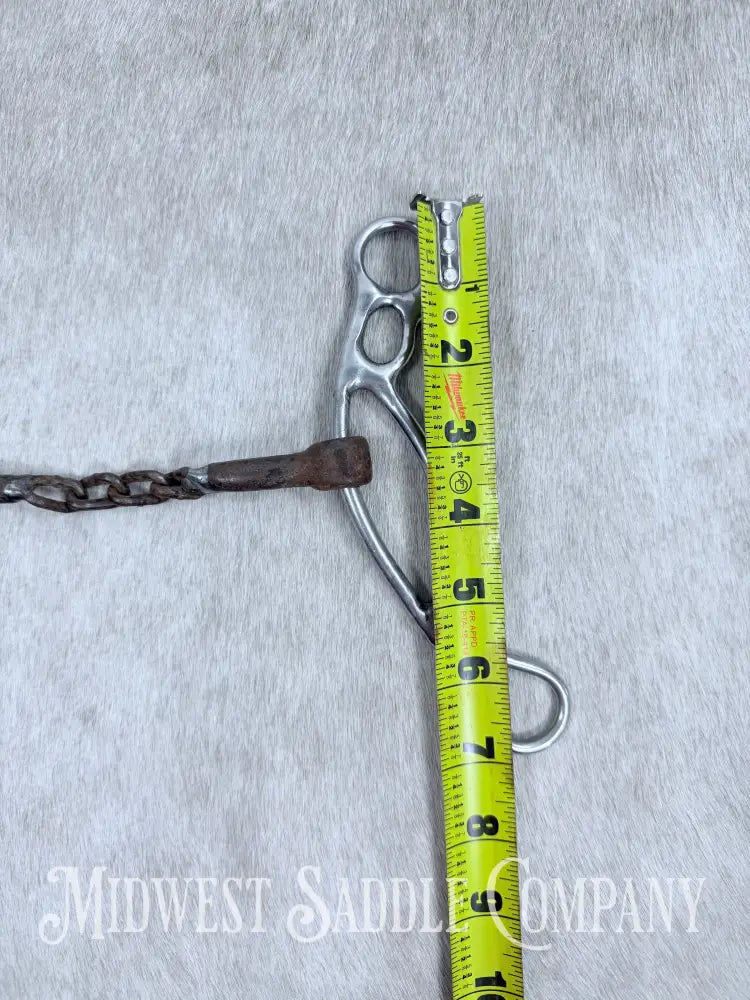 Trammell Connie Combs Barrel Racing Short Shank Gag Bit 5” Bit