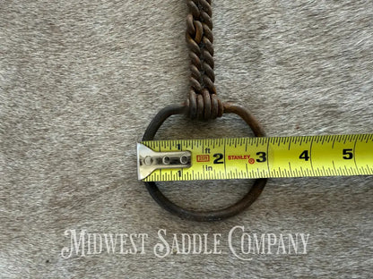 Vintage Double Twisted Wire Snaffle Bit