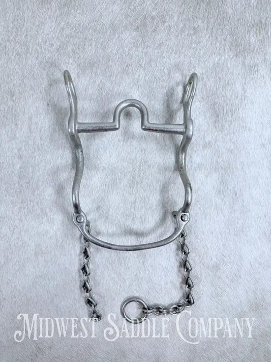 Vintage S Shank High Port Curb Bit 4.75”