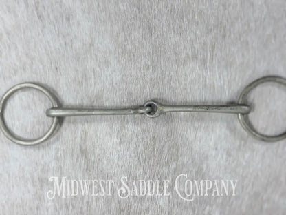 Pure Nickel Snaffle Bit