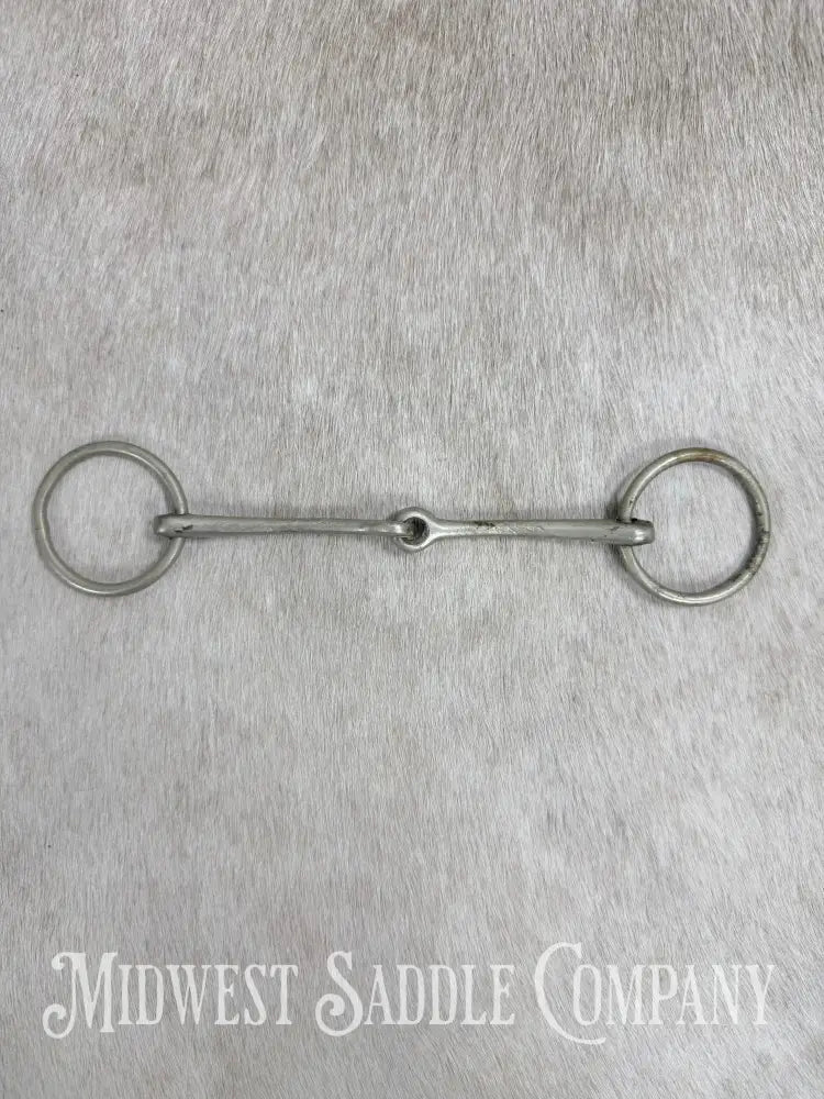 Pure Nickel Snaffle Bit