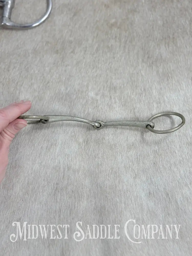 Pure Nickel Snaffle Bit