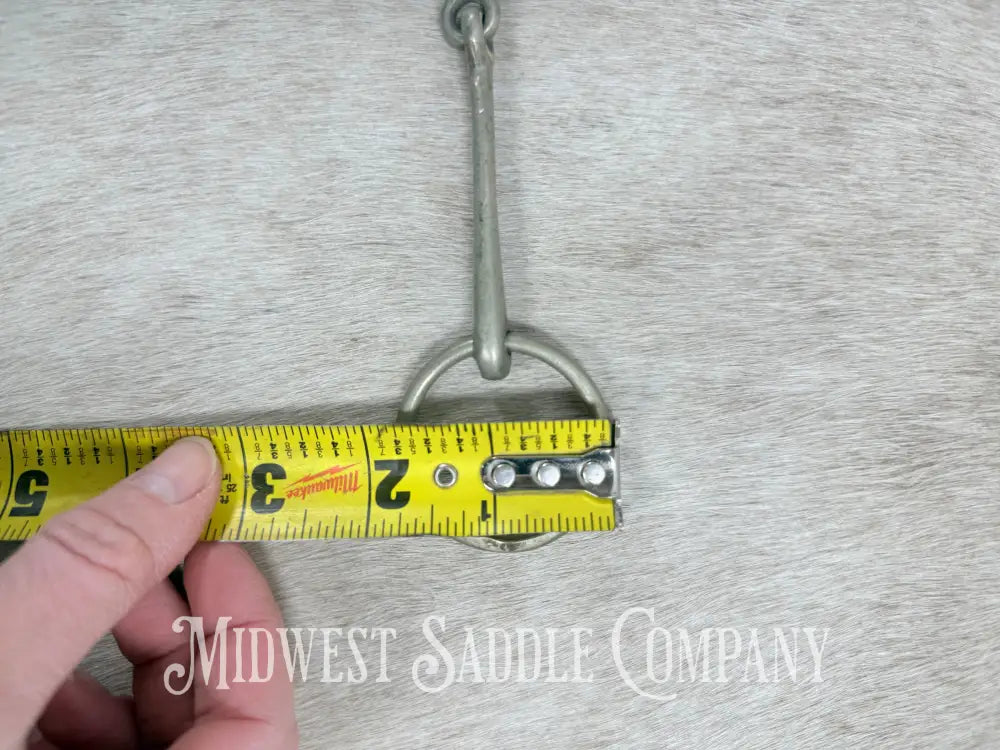 Pure Nickel Snaffle Bit